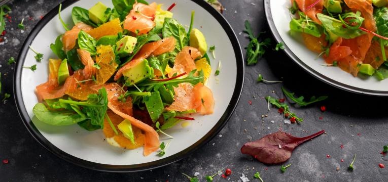 salada salmao