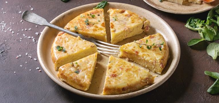 tortilha bacon