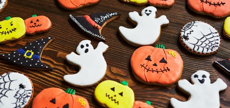 Bolachas decoradas com fondant