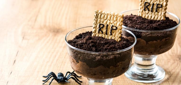 Mousse de chocolate de tumulo