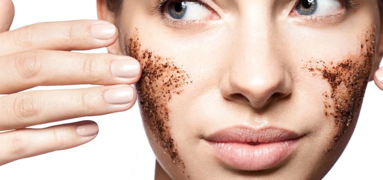 esfoliante para a cara