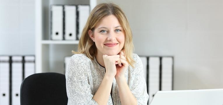mulher bem disposta