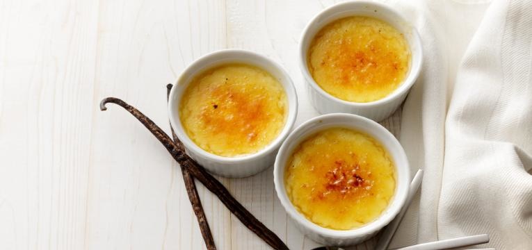 Receitas de sobremesas para o ano novo Leite creme