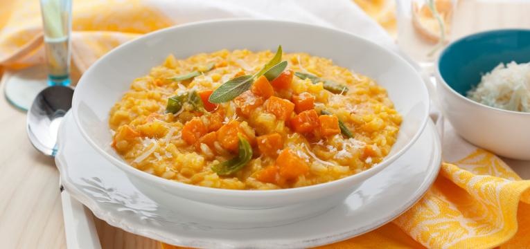 receitas de legumes para criancas risotto de abobora
