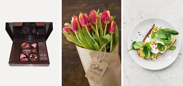 prendas para o dia doa namorados flores