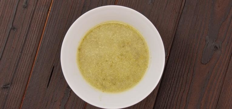 Sopa para bebes Sopa rica de pescada