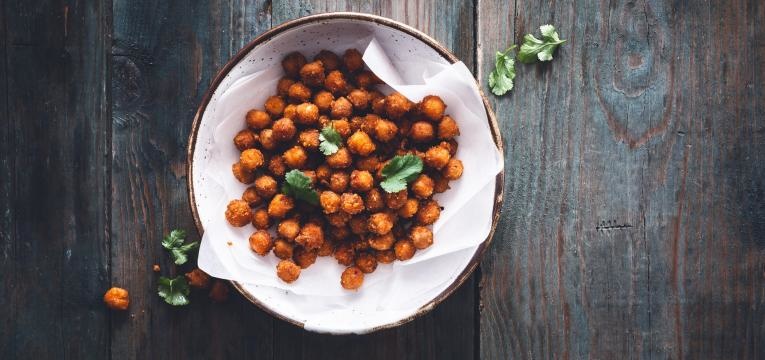 snacks de legumes no forno snack de grao-de-bico no forno