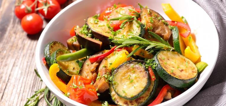 ementa vegetariana ratatouille