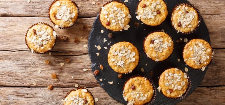 muffins de canela simples