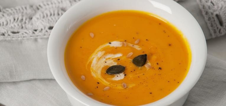 receitas simples para levar para o trabalho sopa de creme de cenoura laranja e gengibre