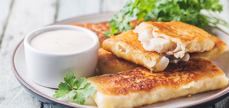 receitas económicas: filetes de pescada panados