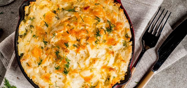 receitas aconchegantes e saudáveis: empadão de frango com abóbora