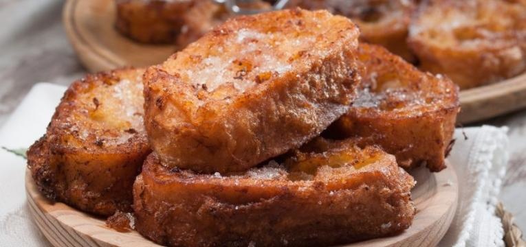 rabanadas no forno doces de natal