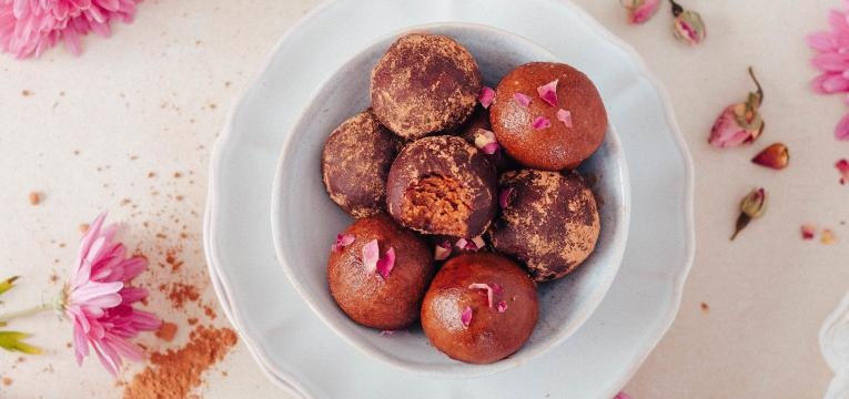 receita de bolinhas de manteiga de amendoim e cacau
