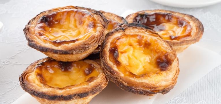 Pasteis de nata vegan