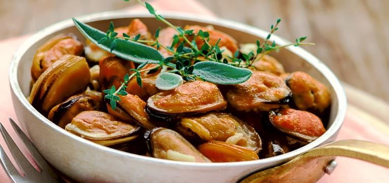 Mexilhoes de escabeche