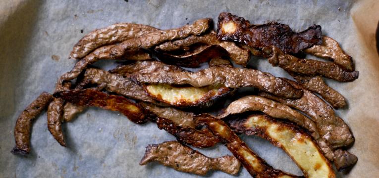 casca de batata no forno e receitas para evitar o desperdício alimentar