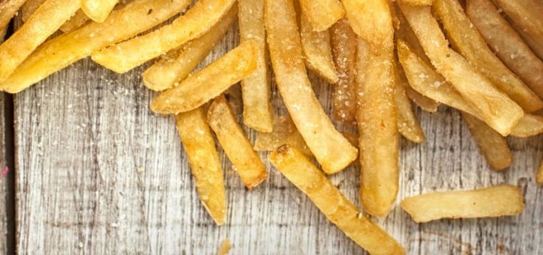 batatas fritas no verao