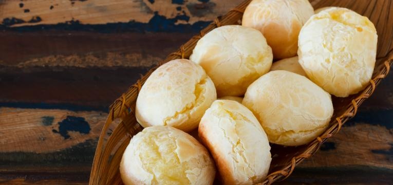 Pao de queijo com polvilho doce
