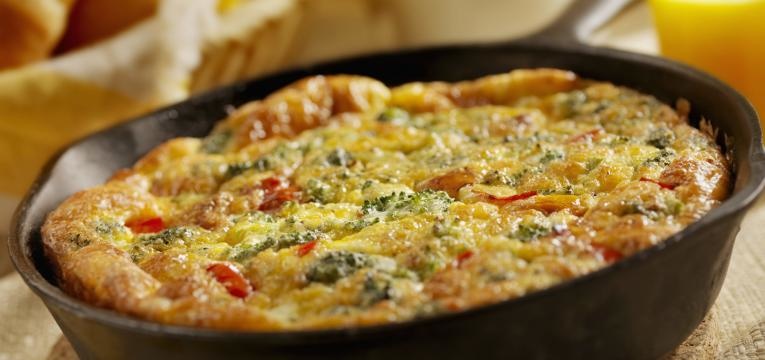 quiche de atum e milho