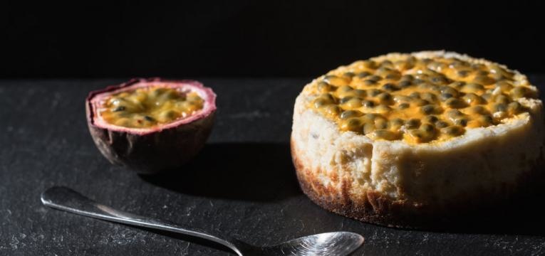 Tarte de lima e maracuja