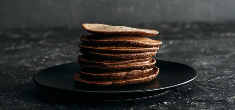 Panquecas de alfarroba simples