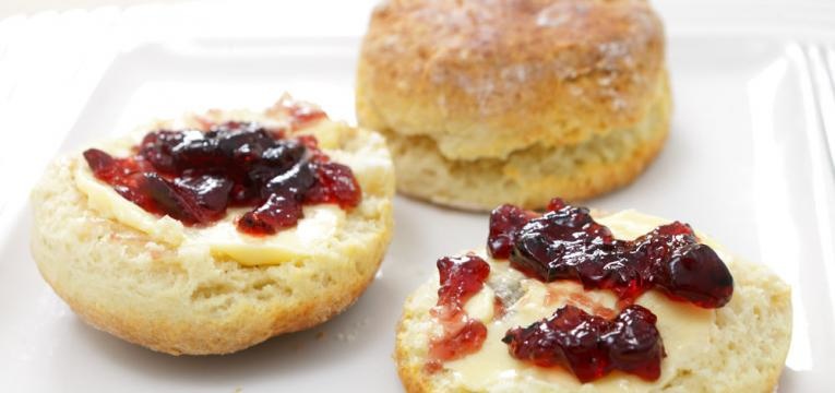 Scones de iogurte