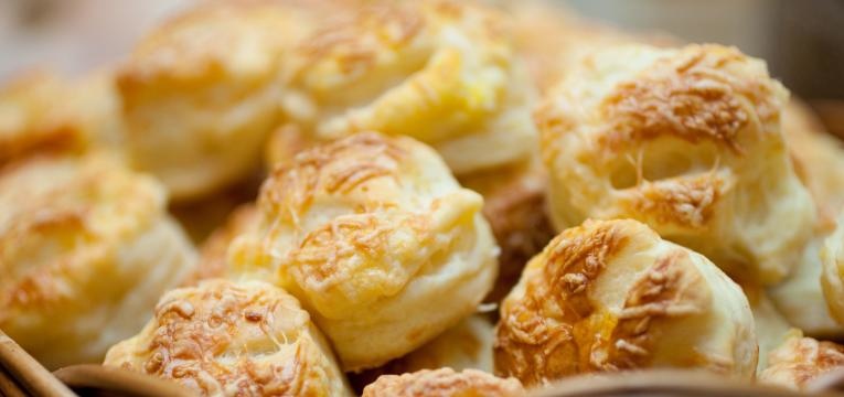 Scones de limao