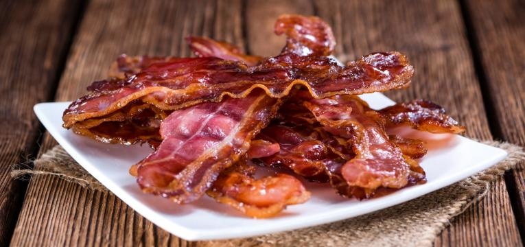 tiras de bacon