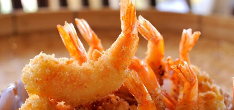 camarao frito
