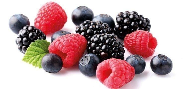 alimentos anti inflamatorios e frutos vermelhos