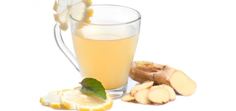 Infusao de abacaxi, gengibre e hortela