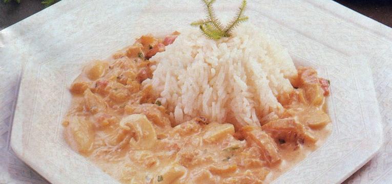 strogonoff de bacalhau