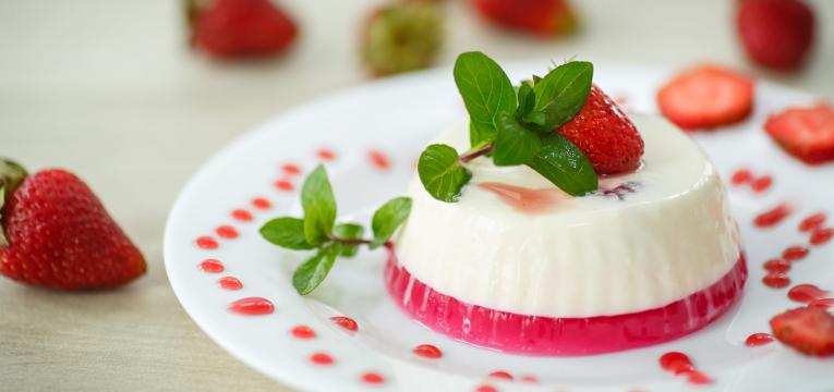 iogurte de gelatina