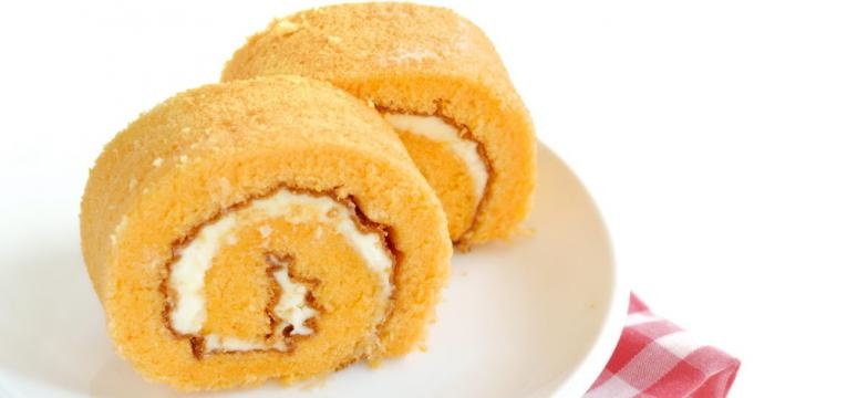 Torta de laranja com creme de pasteleiro