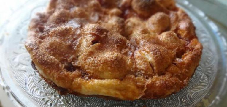 Tarte de morangos e coco