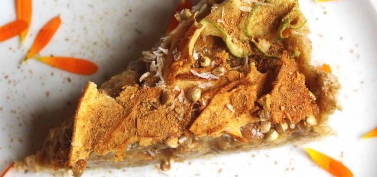 Tarte de maca sem gluten
