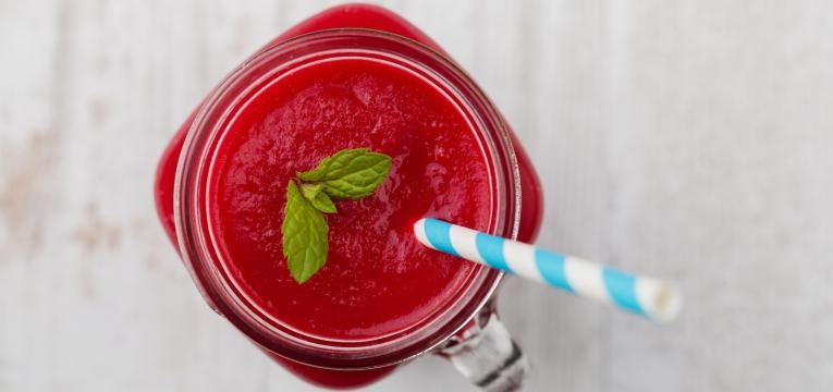 smoothie vermelho