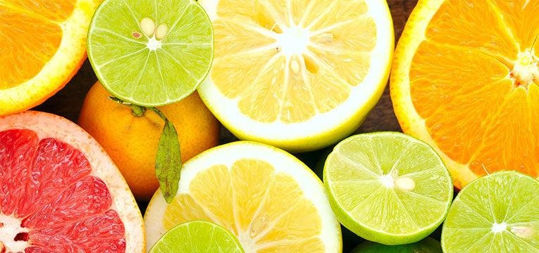 Frutos com vitamina C