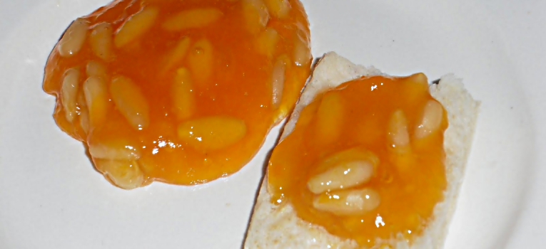 compota de abobora e frutos secos