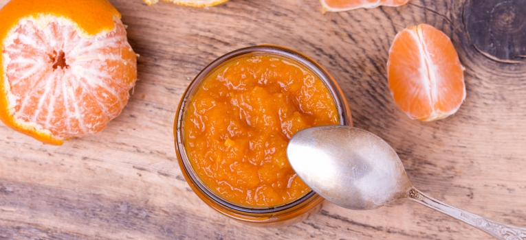 compota de abobora e laranja