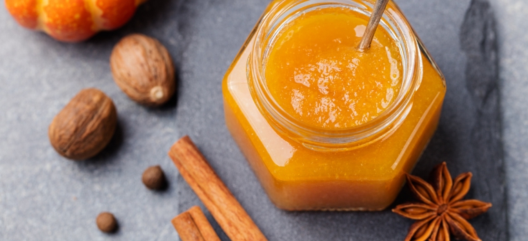 compota de abobora nozes e canela