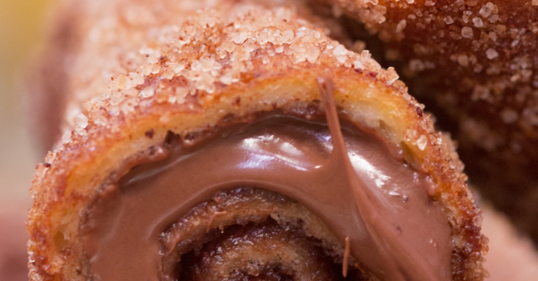 rabanadas com nutella