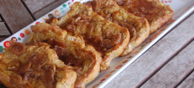 rabanadas no forno