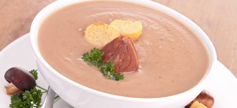 sopa de castanha