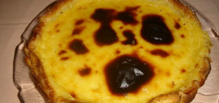 tarte de pastel de nata e pao de lo