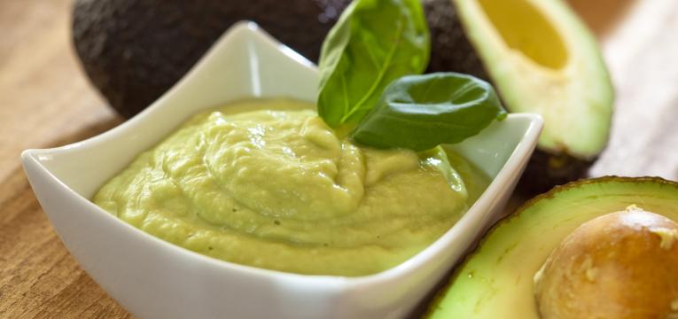 guacamole e receitas com pêra abacate