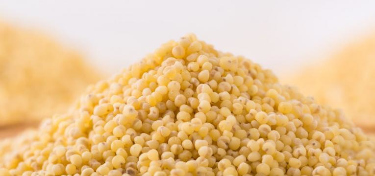 alimentos naturalmente sem glúten que substituem a farinha de trigo millet