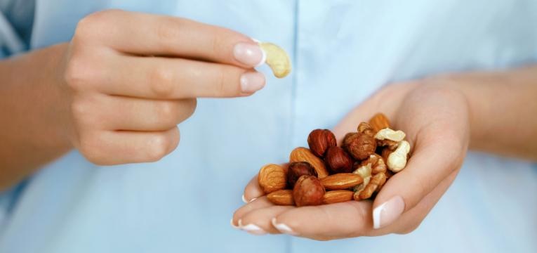 Cabazes de Natal saudáveis: frutos secos