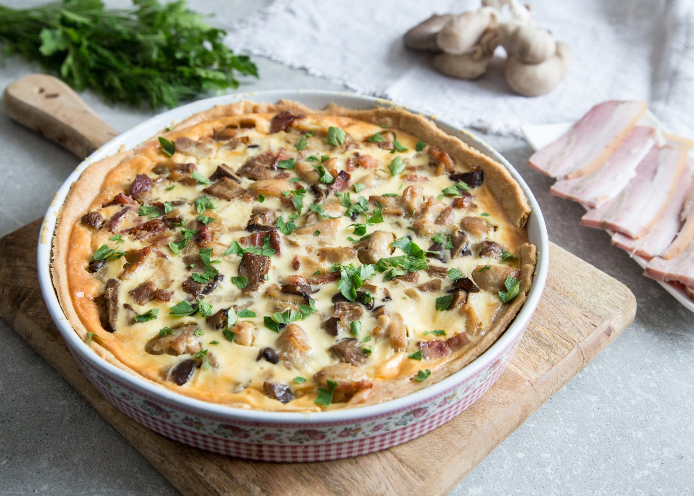 quiche de legumes: a mesma ideia, diferentes sabores